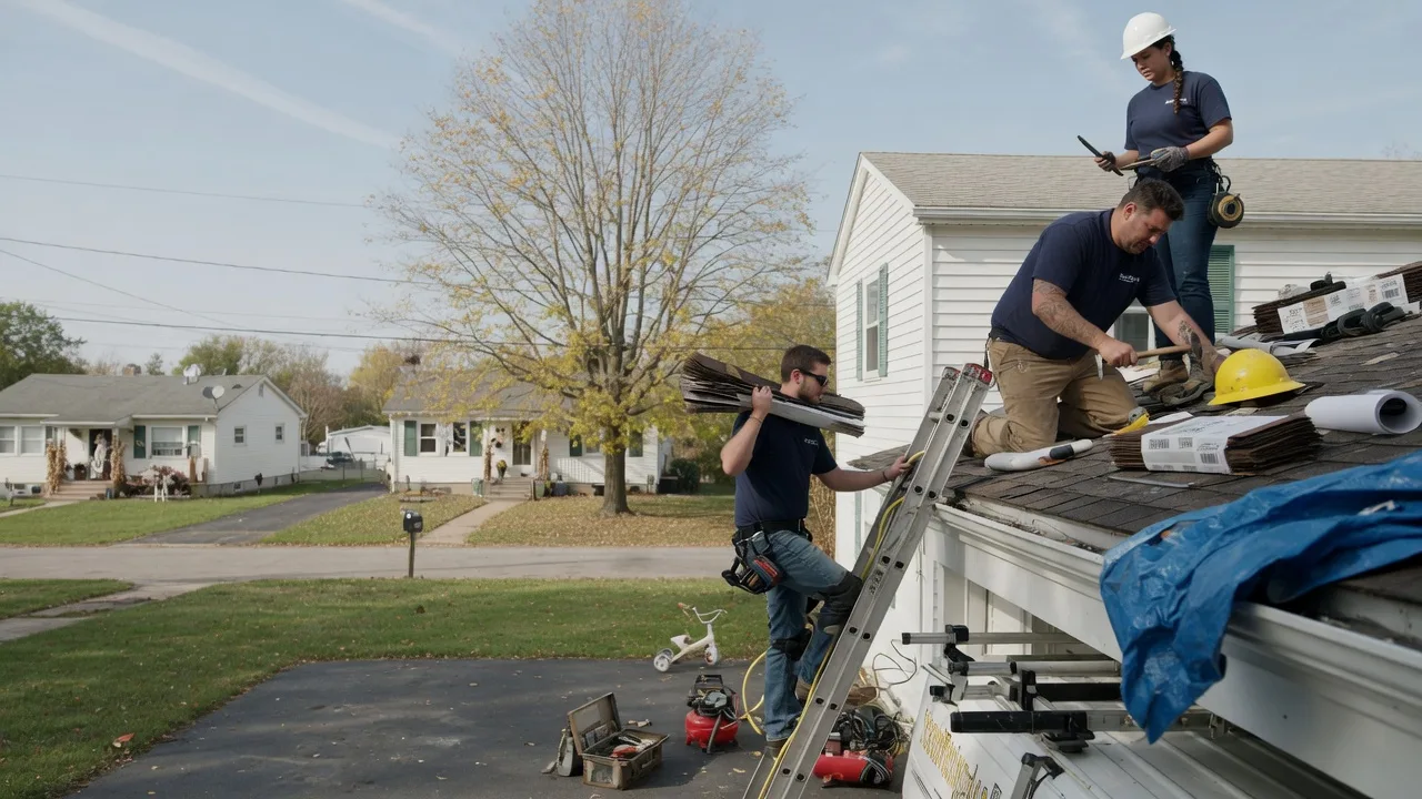 Local Roofing Contractors in Carrier Mills, IL near me